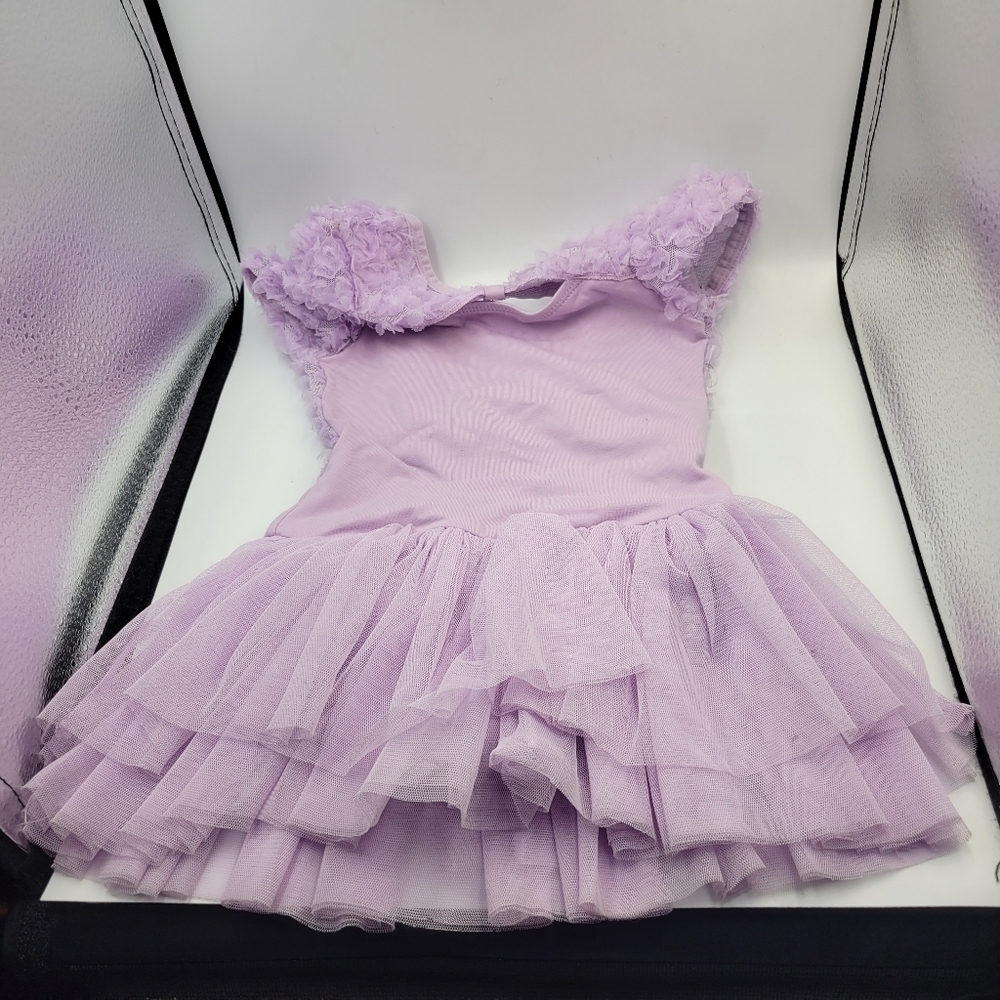 Danz N Motion Purple Dance Dress Toddler Sz 2-4 - Picture 2 of 5